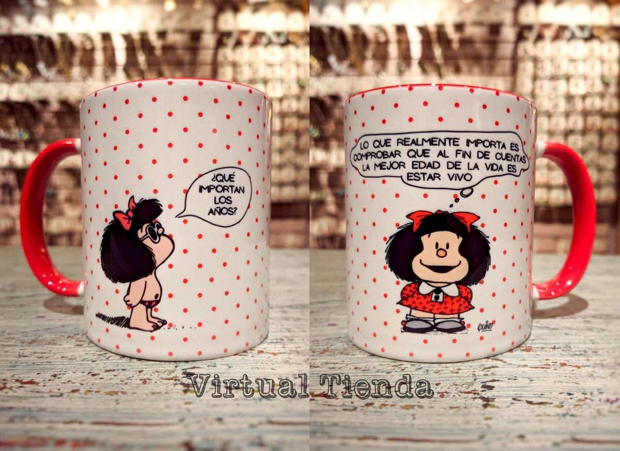 Mug Mafalda Años