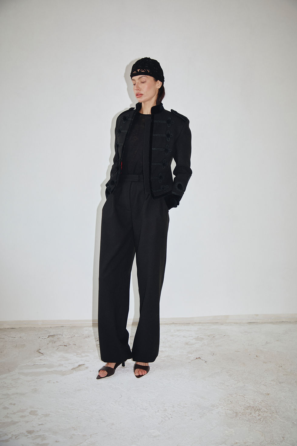 Прев'ю: Брюки ALADIN з вовни black