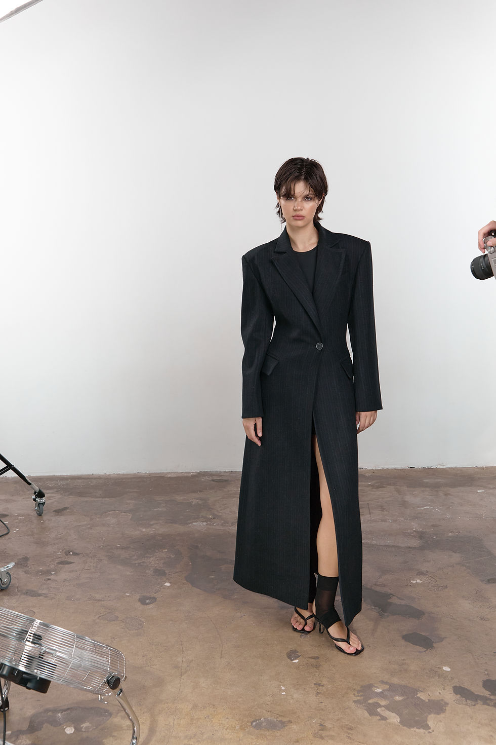 Прев'ю: Приталене пальто «LILIT» dark blue