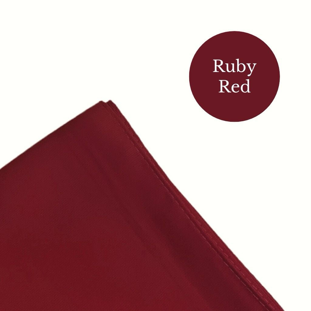 Mecca Shawl in Ruby Red