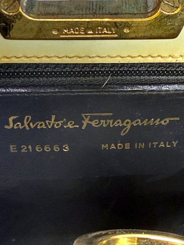 Salvatore Ferragamo E216663 interior code close-up