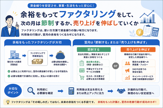 ファクタリングの説明
