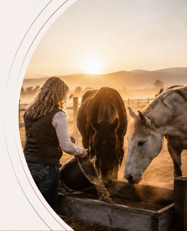 The Horses are always waiting!