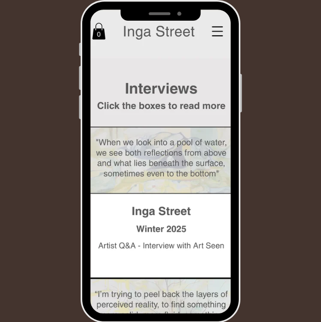 Inga Street - Unearthed Web Design