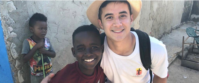 Seton student is a missionary wherever he goes