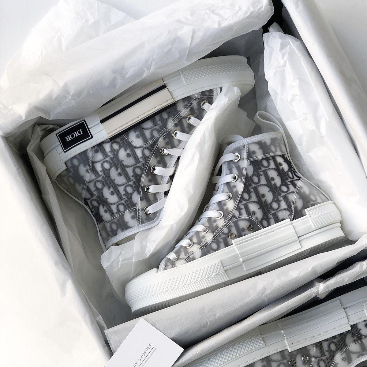 Bota Dior White high