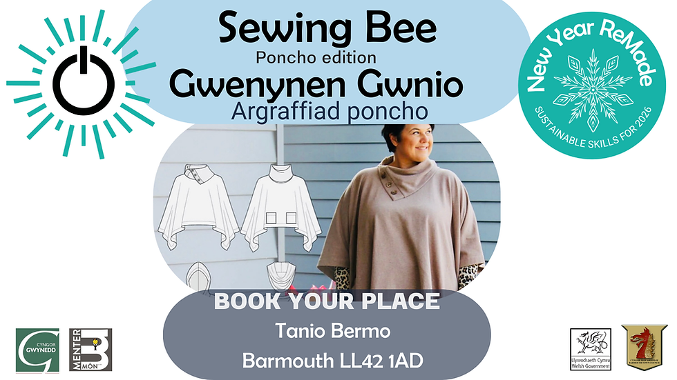 New Year Sewing Bee part 1 rhan Gwenynen Wnïo Blwyddyn Newydd