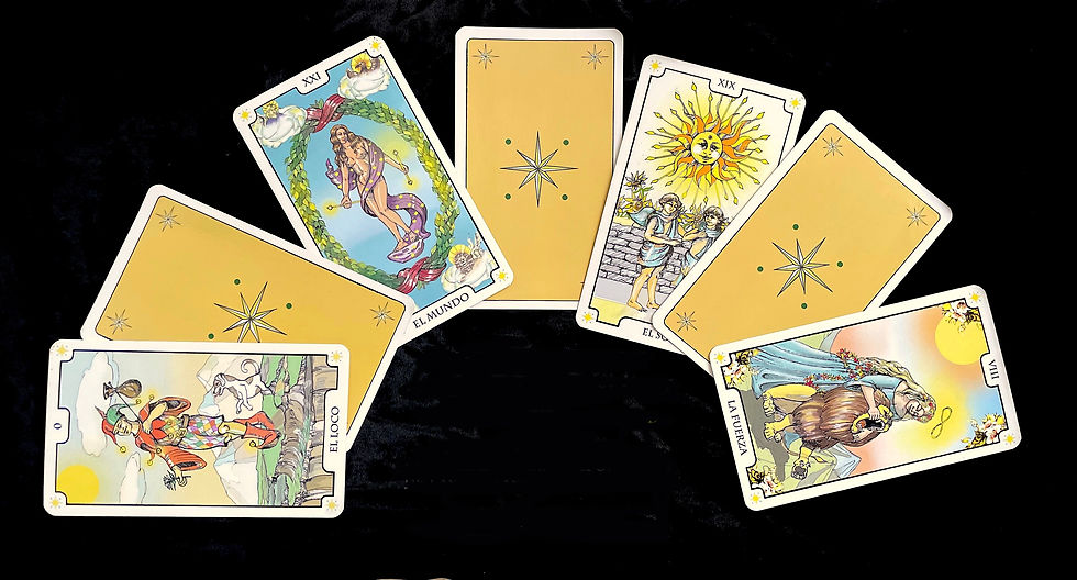 Miniaturbild: CARTAS DE TAROT  22 ARCANOS MAYORES