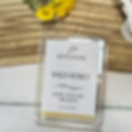 Thumbnail: Bottlenose Wild Honey soy candle in clear packaging. Grapefruit, pine needle scents.
