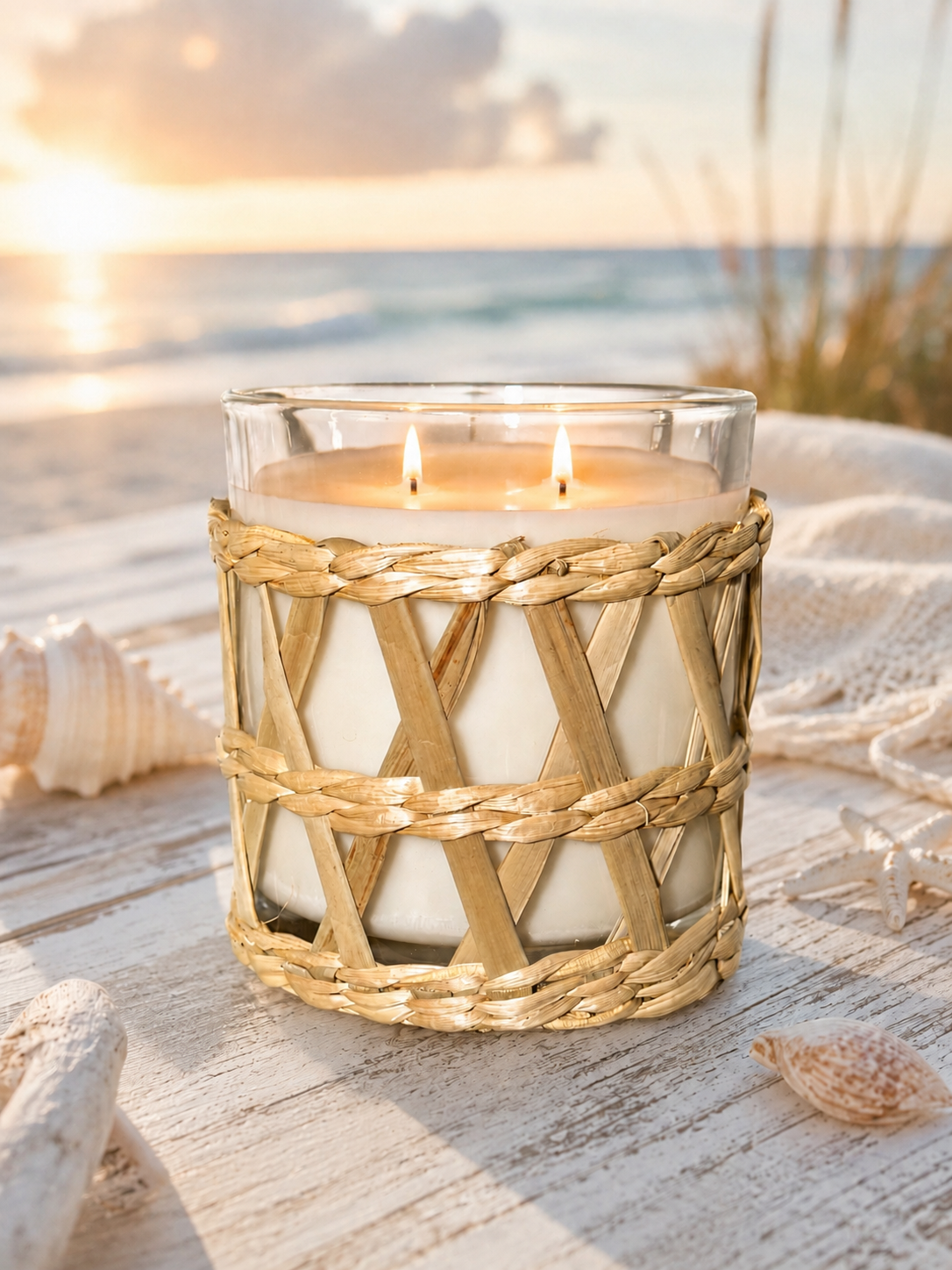 Boho Earth patchouli sandalwood soy candle