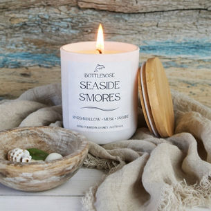 Bring the Ocean Home with Coastal Bottlenose Candles
