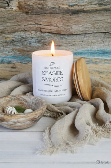 Bring the Ocean Home with Coastal Bottlenose Candles