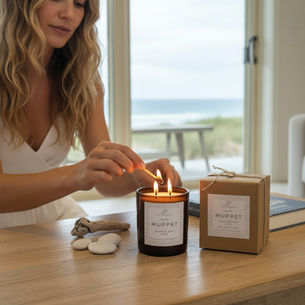 Meet Muppet: The Dolphin Behind Our New Coastal Candle 🐬