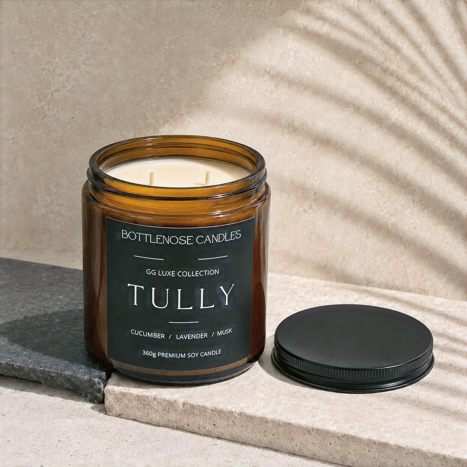 Bottlenose Lavender Soy Candle