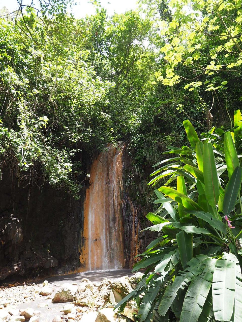 Soufrière cascades
