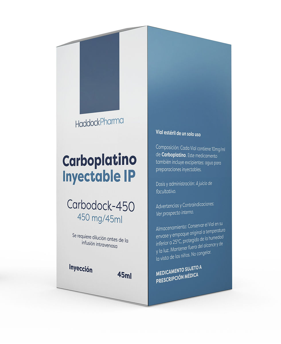 Carboplatino 450mg (Carbodock-450) - 1 Vial