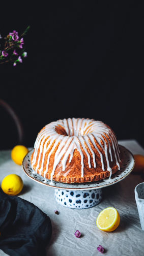 Συνταγή για Κέικ Λεμόνι, δροσερά απογεύματα