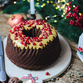 Gingerbread bundt cake