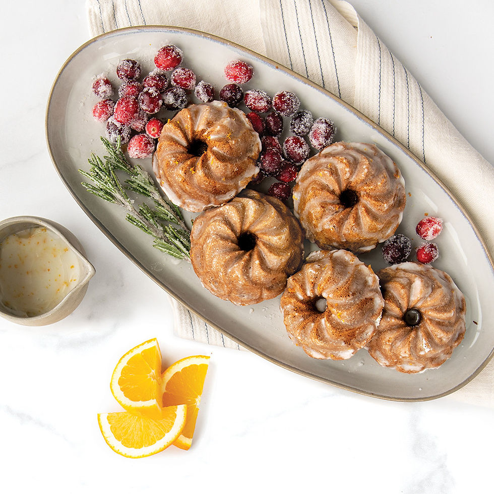 Φόρμα κέικ Nordic Ware Pirouette Bundtlette® Pan – χυτό αλουμίνιο, αντικολλητική, σχέδιο στροβιλισμού