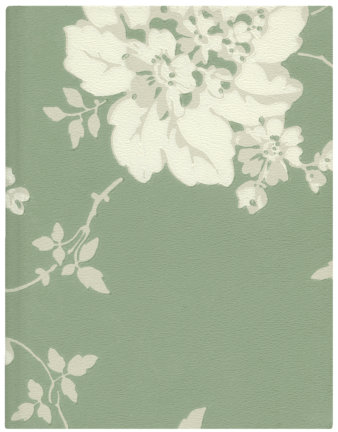 Hagesalen(緑)— Rose På Mölndal スウェーデン壁紙ノート