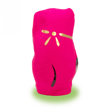 サムネイル： 高崎招き猫　ピンク（小）