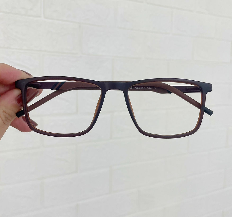 Armação 7008 marrom fosco