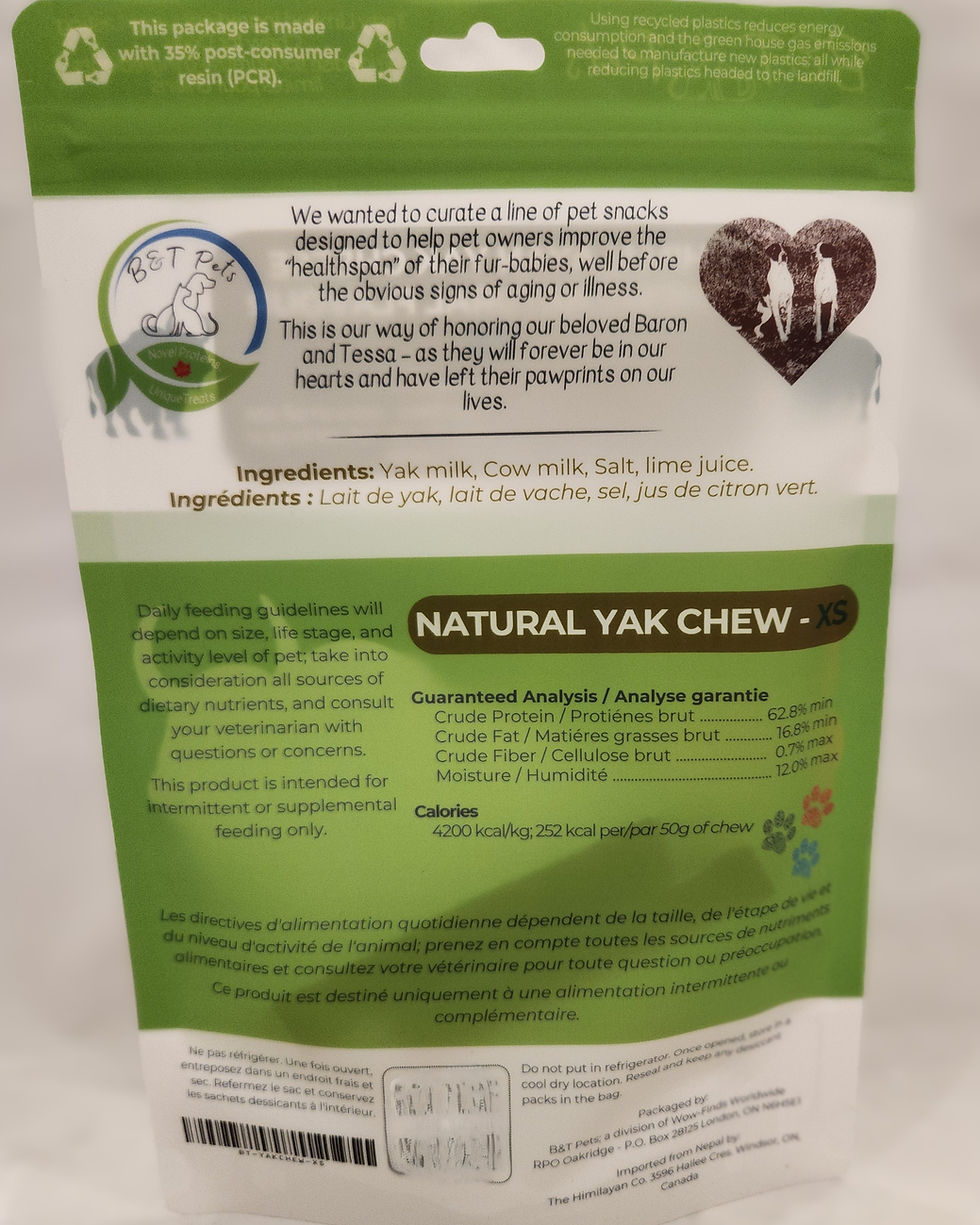 Thumbnail: Himalayan Yak Cheese Chew - Natural Flavor (2 pieces per bag)