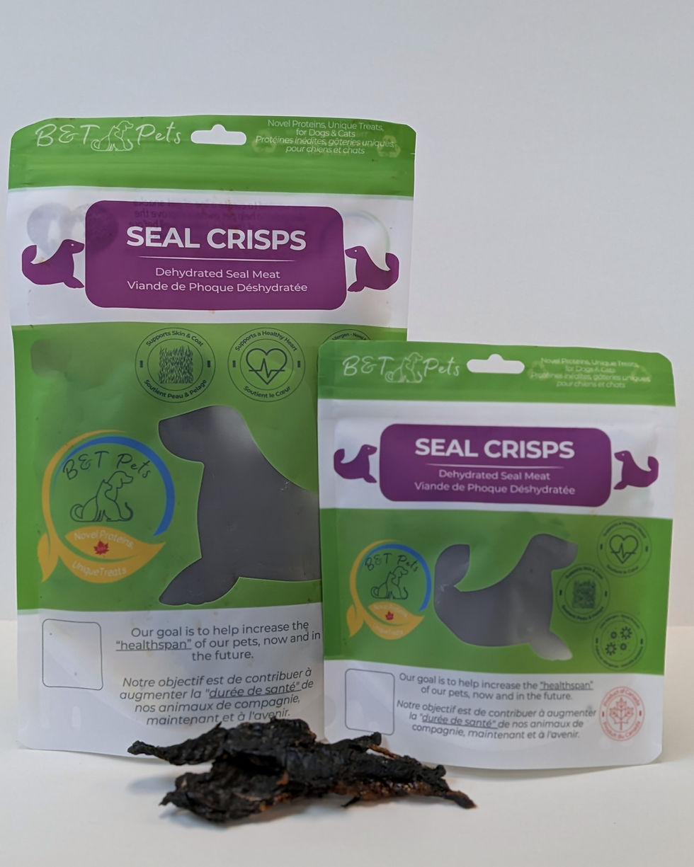Thumbnail: Seal Crisps (Dehydrated Seal Meat; 20g ; 100g)