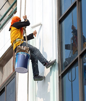 Peinture façade de bâtiment
