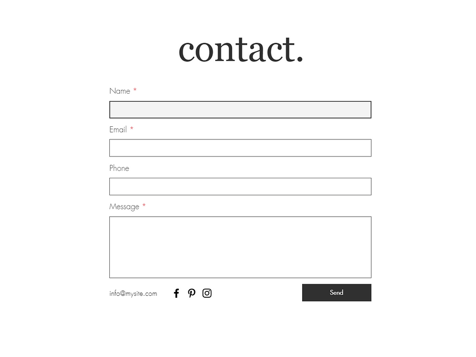 My Portfolio Website Template - Wix.com
