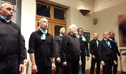 A cappella im Bahnhof