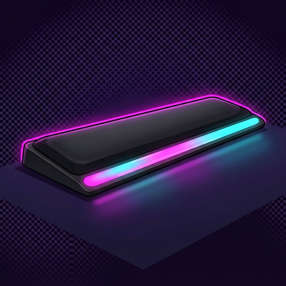 Strike Pad RGB Gaming Wrist Rest
