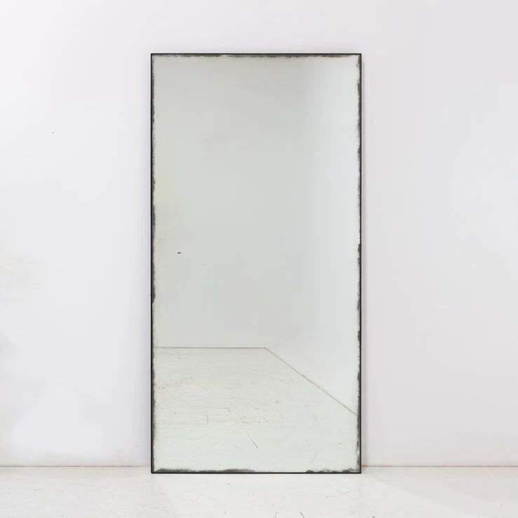 Thumbnail: ALBI FRAMELESS FULL LENGTH AGED GLASS MIRROR