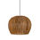 Thumbnail: BURI/RATTAN BELL SMALL BLACK PENDANT
