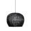 Thumbnail: BURI/RATTAN BELL SMALL BLACK PENDANT