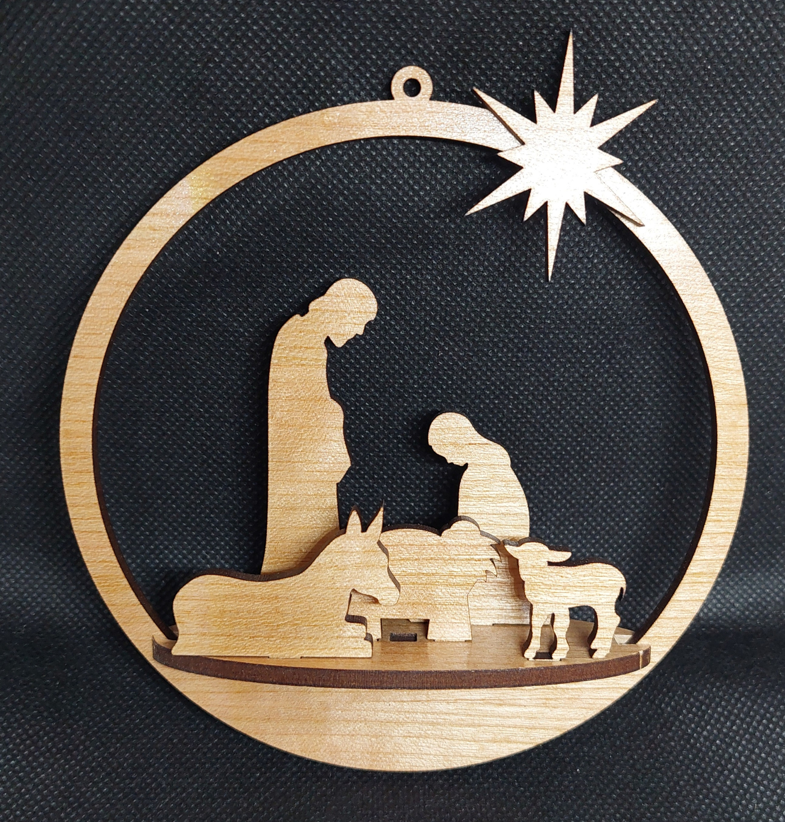 3D Nativity Ornament