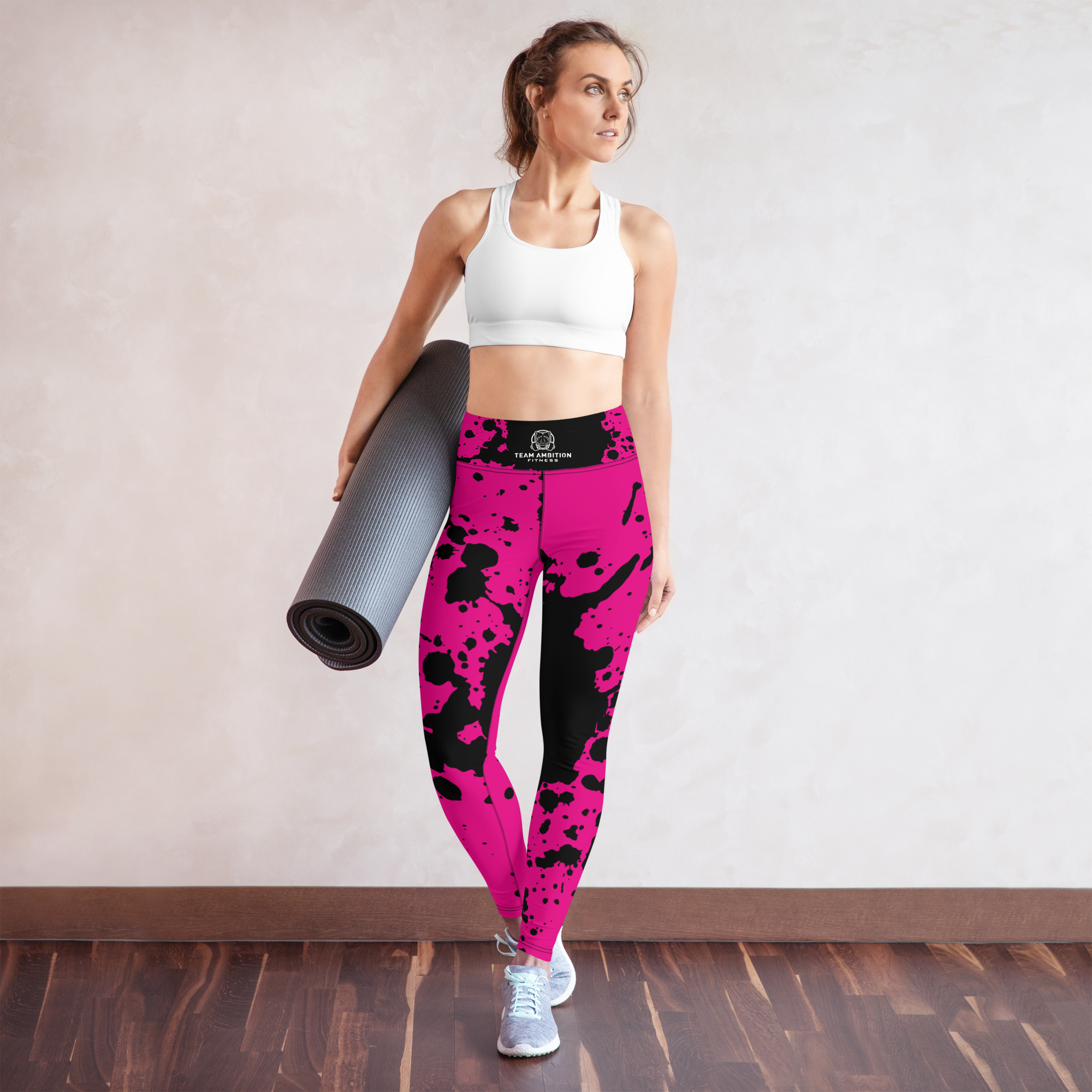 Cr8 Gr8ness Pink Leggings