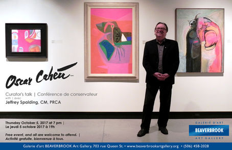 Oscar Cahén Curator's Talk with Jeffrey Spalding