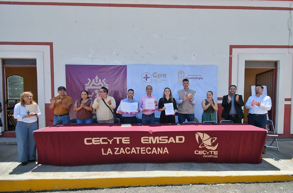 Fortalece Gobierno de Pepe Saldívar la educación en La Zacatecana con comodato de Centro de Bienestar