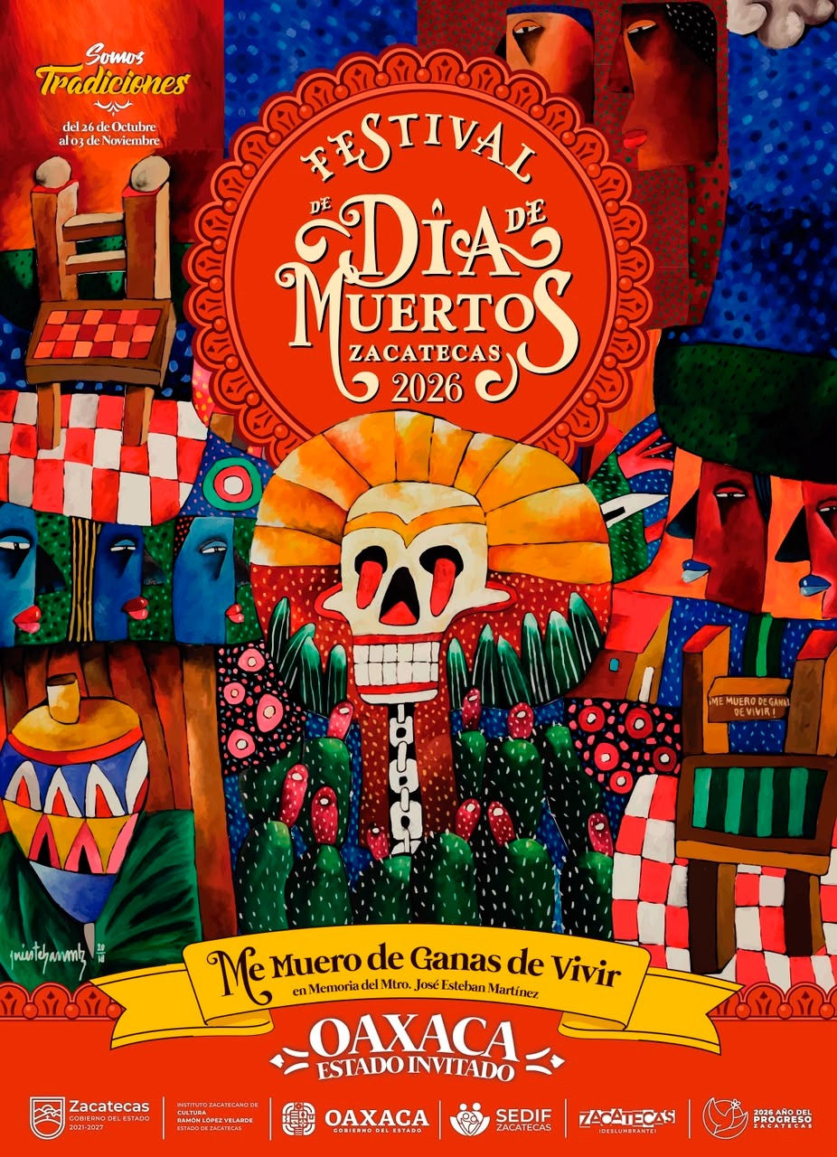 Fortalece Zacatecas lazos con Oaxaca mediante Hermanamiento Cultural rumbo al Festival de Día de Muertos 2026