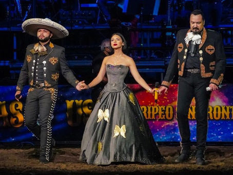 Ángela Aguilar no llena concierto en Feria de San Marcos: "se llenó un 25%", se burlan en redes