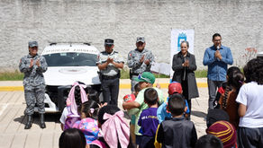 Fortalecen Guadalupe y Guardia Nacional el tejido social en la Comunidad de Tacoaleche