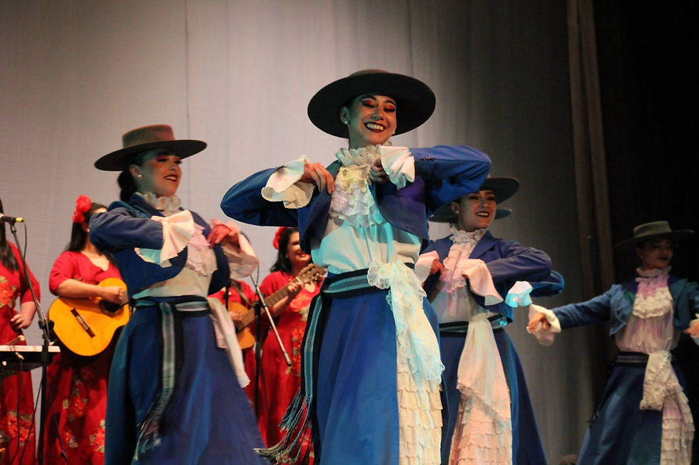 Chile, Francia y Polonia comparten su riqueza cultural en el Festival Zacatecas del Folclor Internacional 2026