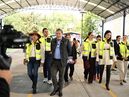 Dignifica Gobernador David Monreal casi 250 instituciones educativas en el territorio zacatecano