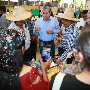 Entrega Gobernador David Monreal Ávila Tarjetas FAIS a Pueblos y Comunidades Indígenas en Cicacalco, Tlaltenango