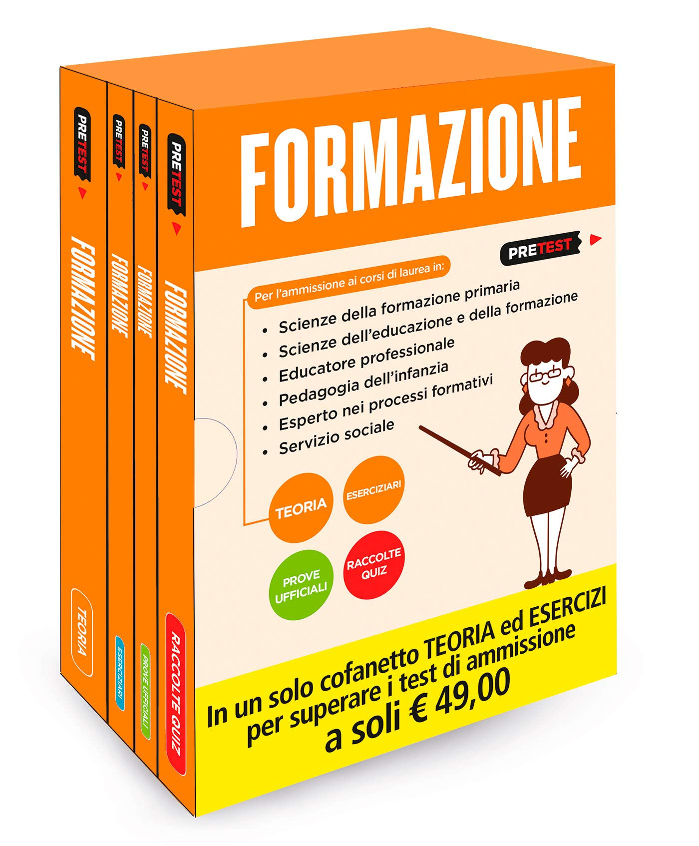 Formazione. Teoria-eserciziari-prove ufficiali-raccolte quiz