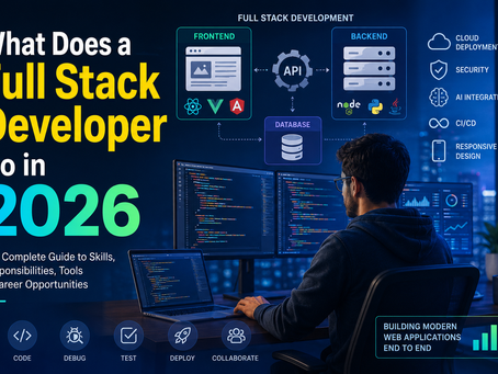 What Does a Full Stack Developer Do in 2026? Complete Guide