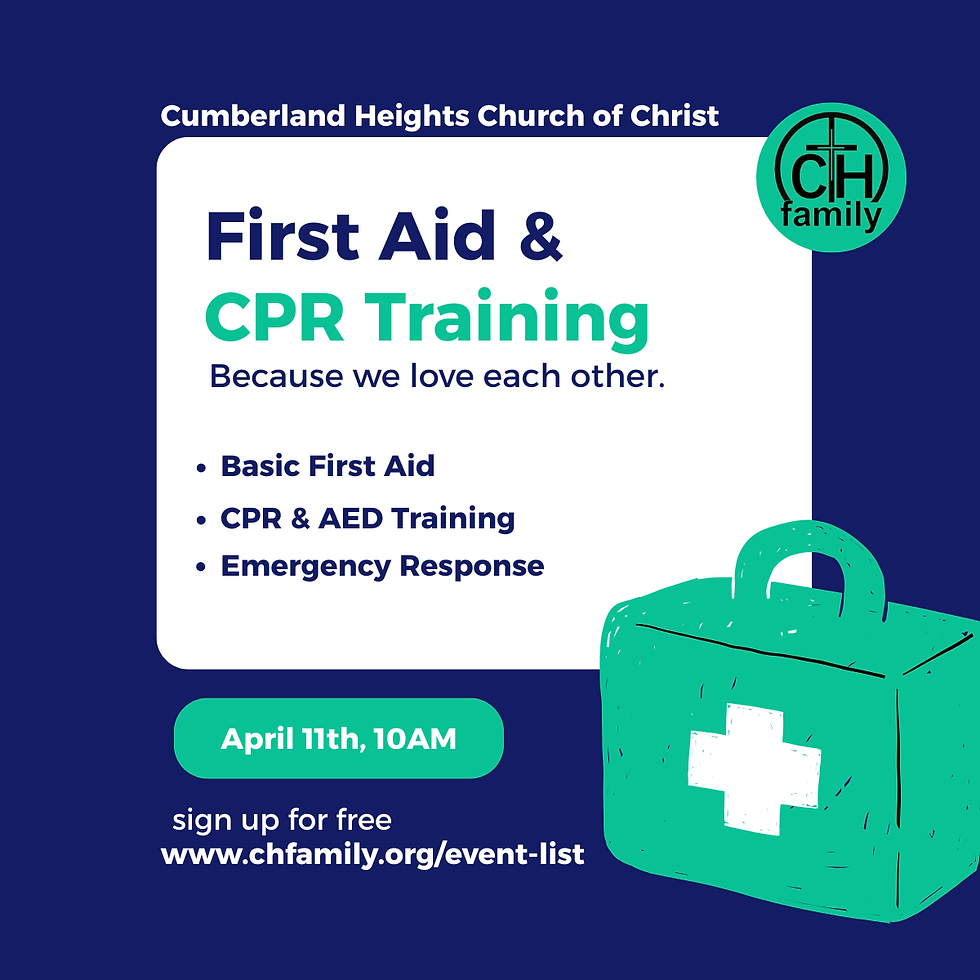 CPR & First Aid Training
