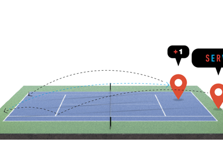 HS Tennis Practice - Serve +1
