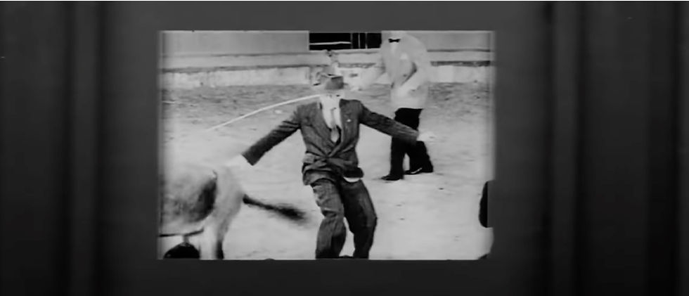 FILE PHOTO: Dr. Robert Morgan (Vincent Price)'s family footage in The Last Man on Earth (1964). ©Public Domain